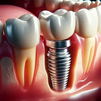 تراکم استخوان فک برای ایمپلنت