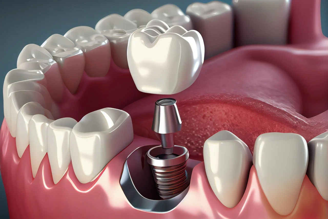 تعویض ایمپلنت دندان